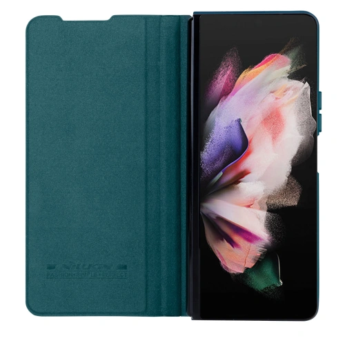 Kup Case Nillkin Qin Leather Pro Samsung Galaxy Z Fold 4 grün - NLK916 - {ean13} - Sklep Home Screen