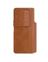 Etui Nillkin Qin Leather Pro Samsung Galaxy Z Fold 4 maro