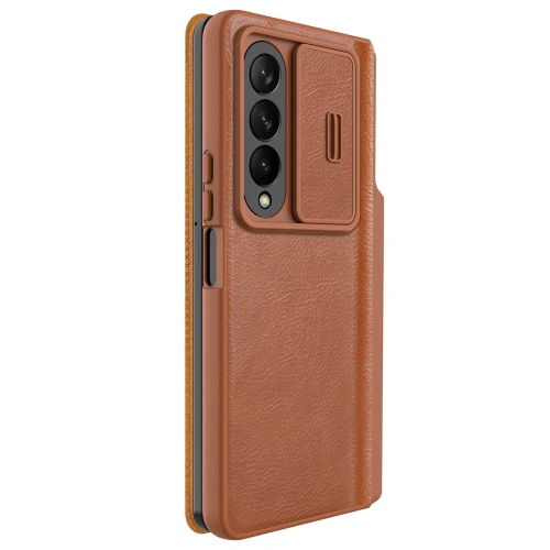 Kup Etui Nillkin Qin Leather Pro Samsung Galaxy Z Fold 4 hnědé - NLK917 - {ean13} - Sklep Home Screen