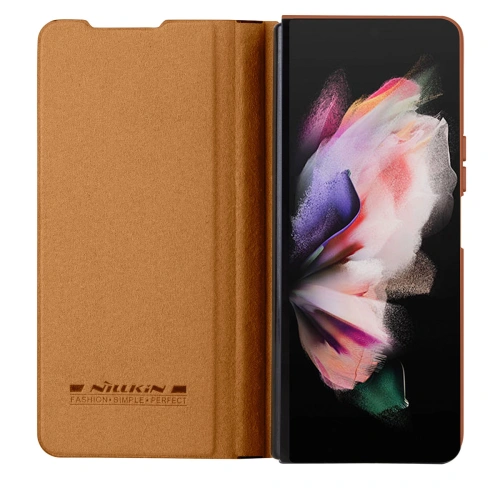 Kup Etui Nillkin Qin Leather Pro Samsung Galaxy Z Fold 4 hnědé - NLK917 - {ean13} - Sklep Home Screen