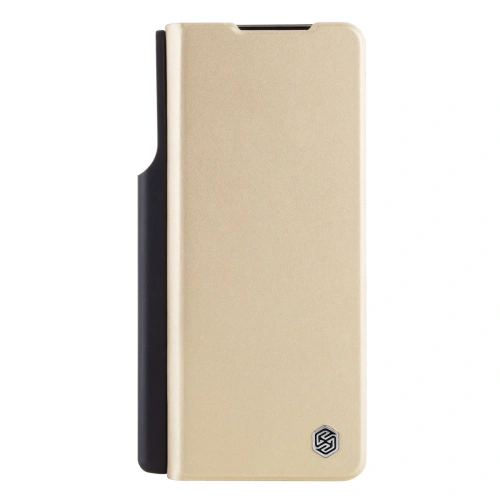 Kup Etui Nillkin Qin Leather Pro Samsung Galaxy Z Fold 4 zlaté - NLK918 - {ean13} - Sklep Home Screen