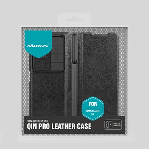 Kup Etui Nillkin Qin Leather Pro Samsung Galaxy Z Fold 4 zlaté - NLK918 - {ean13} - Sklep Home Screen