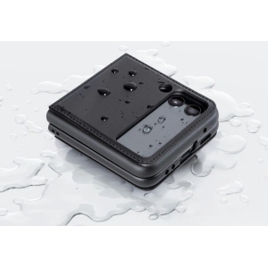Kup Etui Nillkin Qin Vegan Leather Samsung Galaxy Z Flip 4 fekete - NLK919 - {ean13} - Sklep Home Screen