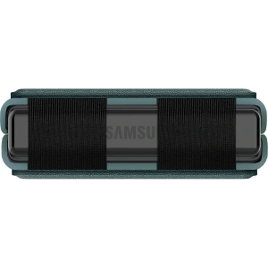 Case Nillkin Qin Vegan Leather Samsung Galaxy Z Flip 4 dunkelgrün