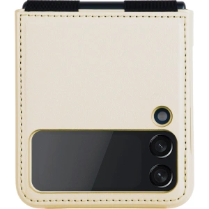Kup Etui Nillkin Qin Vegan Leather Samsung Galaxy Z Flip 4 aurii - NLK921 - {ean13} - Sklep Home Screen