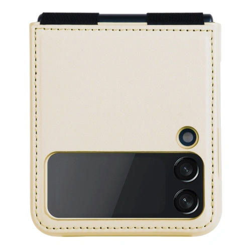 Kup Case Nillkin Qin Vegan Leder Samsung Galaxy Z Flip 4 gold - NLK921 - {ean13} - Sklep Home Screen