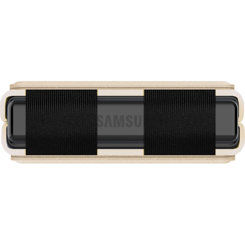 Etui Nillkin Qin Vegan Leather Samsung Galaxy Z Flip 4 złote