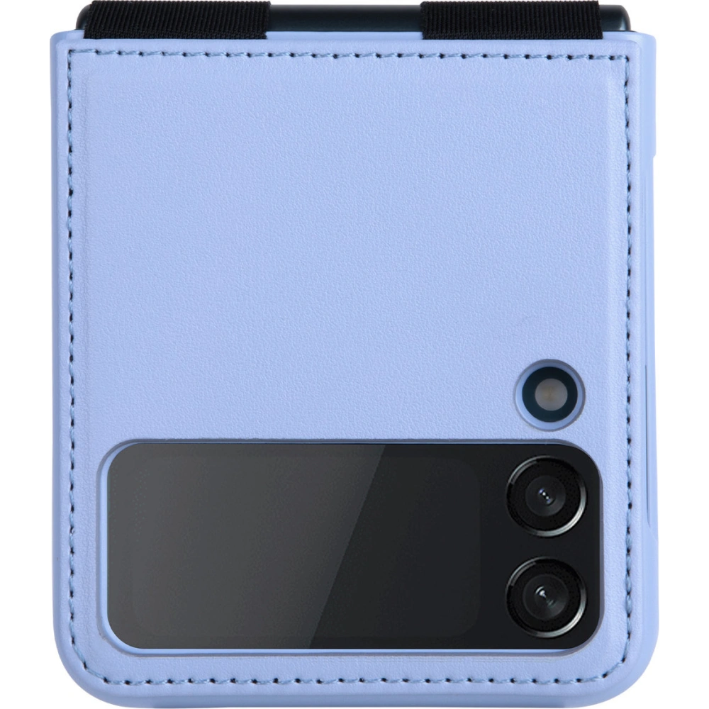 Etui Nillkin Qin Vegan Leather Samsung Galaxy Z Flip 4 fioletowe