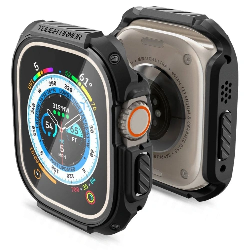 Kup Case Spigen Tough Armor Apple Watch Ultra 49mm Schwarz - SPN2603 - {ean13} - Sklep Home Screen