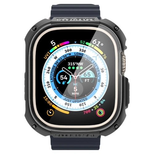 Kup Etui Spigen Tough Armor Apple Watch Ultra 49mm Black - SPN2603 - {ean13} - Sklep Home Screen