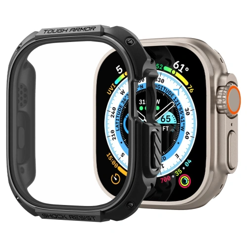 Kup Etui Spigen Tough Armor Apple Watch Ultra 49mm Black - SPN2603 - {ean13} - Sklep Home Screen