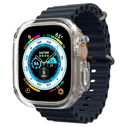 Buy Case Spigen Ultra Hybrid Apple Watch Ultra 49mm Crystal Clear - SPN2604 - {ean13} - Home Screen Store Europe