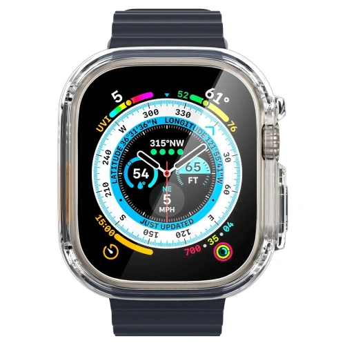 Buy Case Spigen Ultra Hybrid Apple Watch Ultra 49mm Crystal Clear - SPN2604 - {ean13} - Home Screen Store Europe