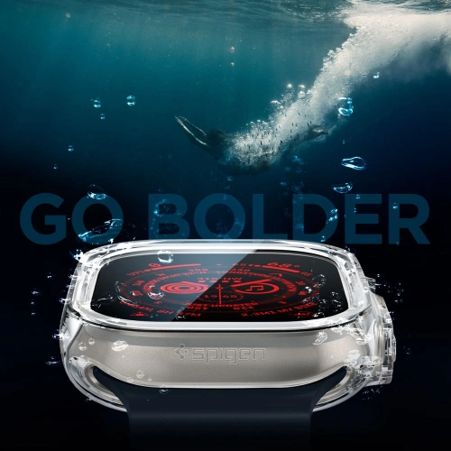 Buy Case Spigen Ultra Hybrid Apple Watch Ultra 49mm Crystal Clear - SPN2604 - {ean13} - Home Screen Store Europe