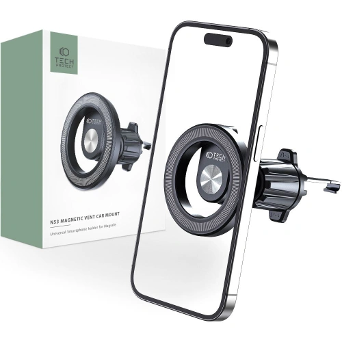 Kup Upevnění do automobilu Tech-Protect N53 Magnetic MagSafe Vent Car Mount Black - THP1677 - {ean13} - Sklep Home Screen