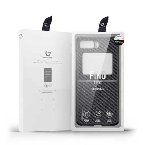 Buy Dux Ducis Fino Motorola Razr 2022 black - DDS1448 - {ean13} - Home Screen Store Europe