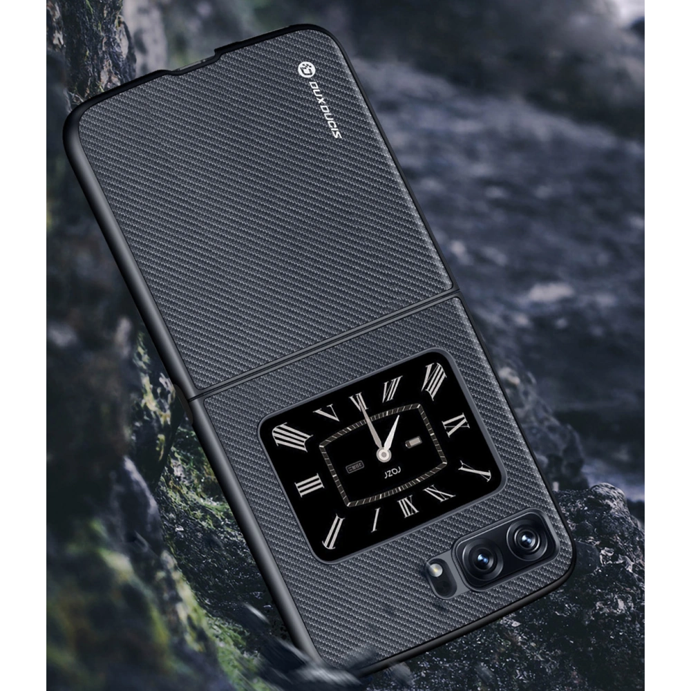 Etui Dux Ducis Fino Motorola Razr 2022 czarne