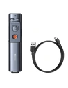 Kup Pilot multifuncțional Baseus Orange Dot pentru prezentări, cu indicator laser verde, reîncărcabil (gri) - BSU3872 - {ean13} - Sklep Home Screen