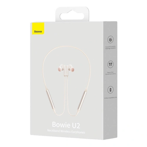 Buy Baseus Bowie U2 TWS Earphones (cream) - BSU3874 - {ean13} - Home Screen Store Europe