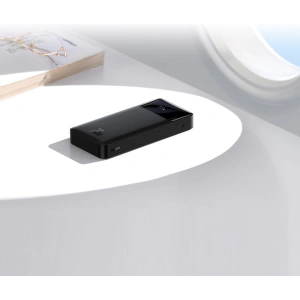 Powerbank Baseus Bipow 30000mAh 20W biały (Overseas Edition) + kabel USB/microUSB 0.25m biały