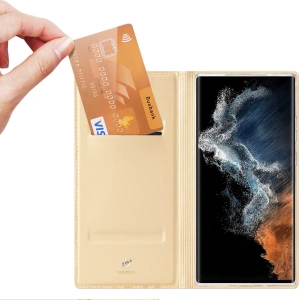 Buy Dux Ducis Skin Pro Samsung Galaxy S23 Ultra gold - DDS1465 - {ean13} - Home Screen Store Europe