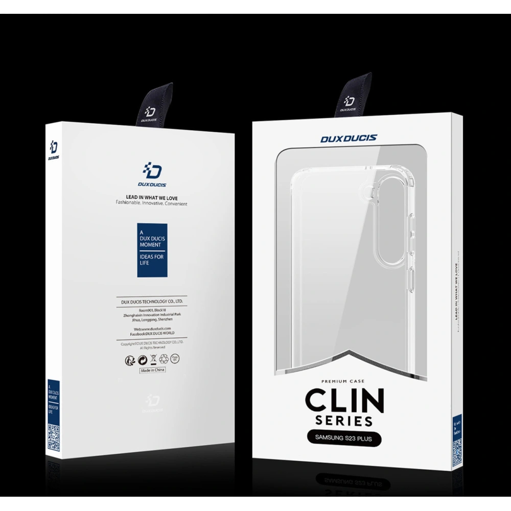 Etui Dux Ducis Clin Samsung Galaxy S23+ Plus przezroczyste