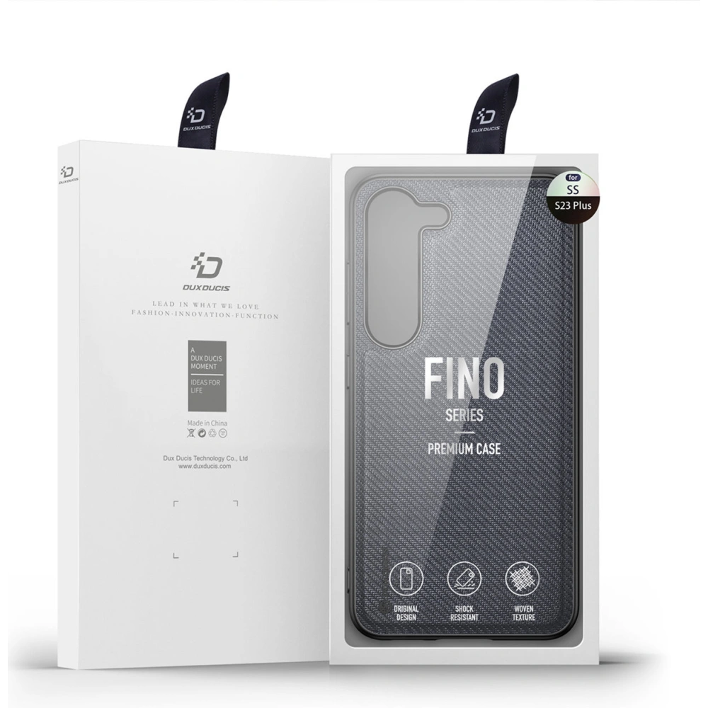 Etui Dux Ducis Fino Samsung Galaxy S23+ Plus szare