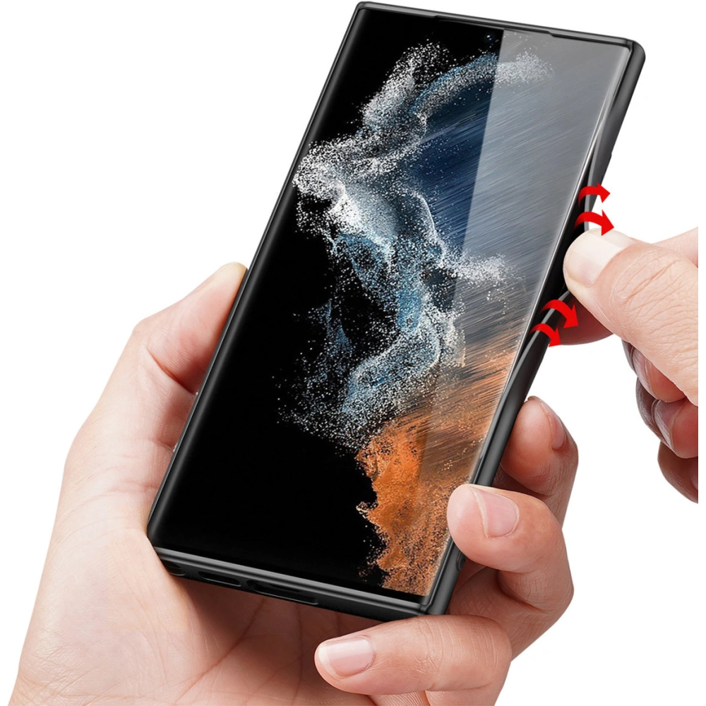 Etui Dux Ducis Fino Samsung Galaxy S23 Ultra niebieskie