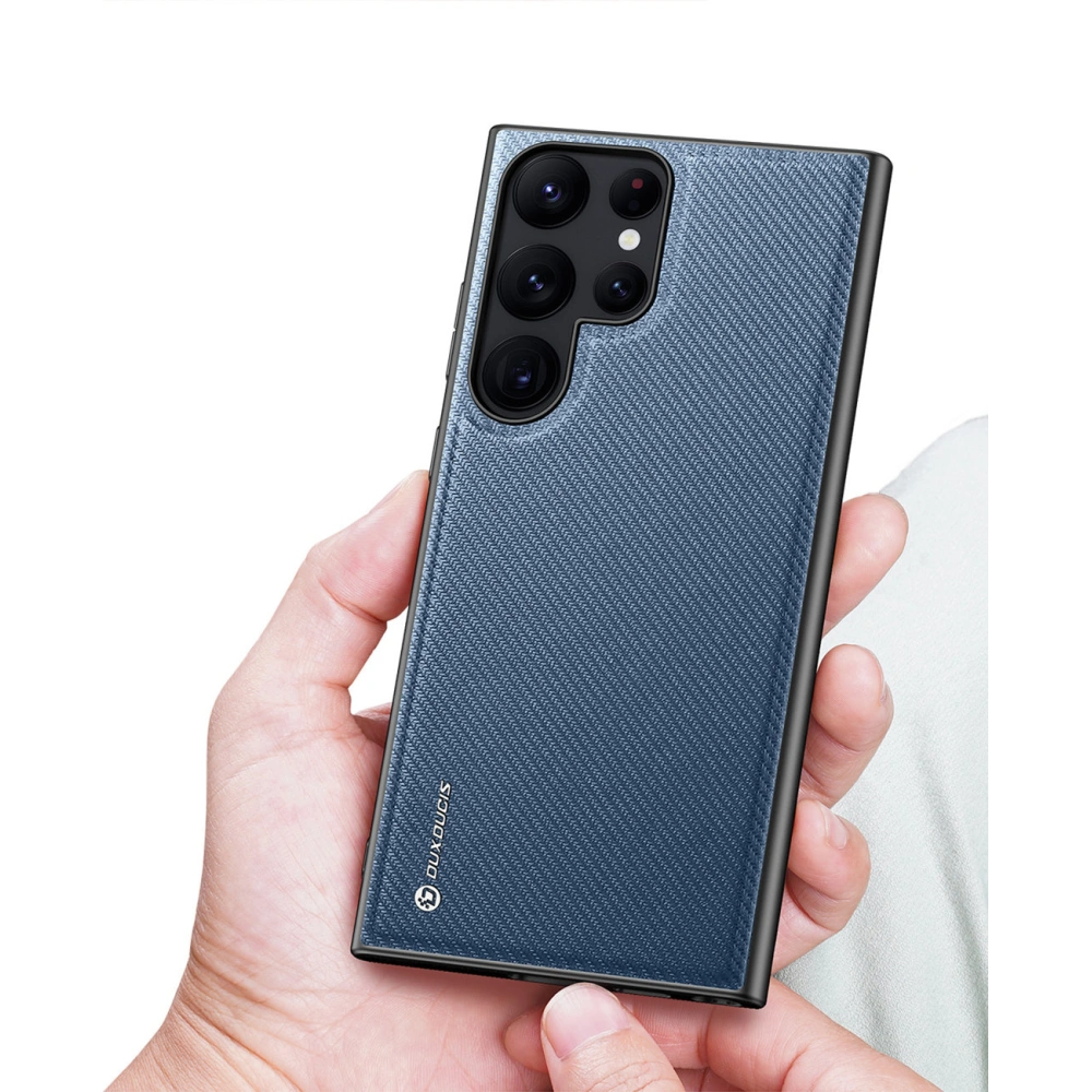 Etui Dux Ducis Fino Samsung Galaxy S23 Ultra niebieskie