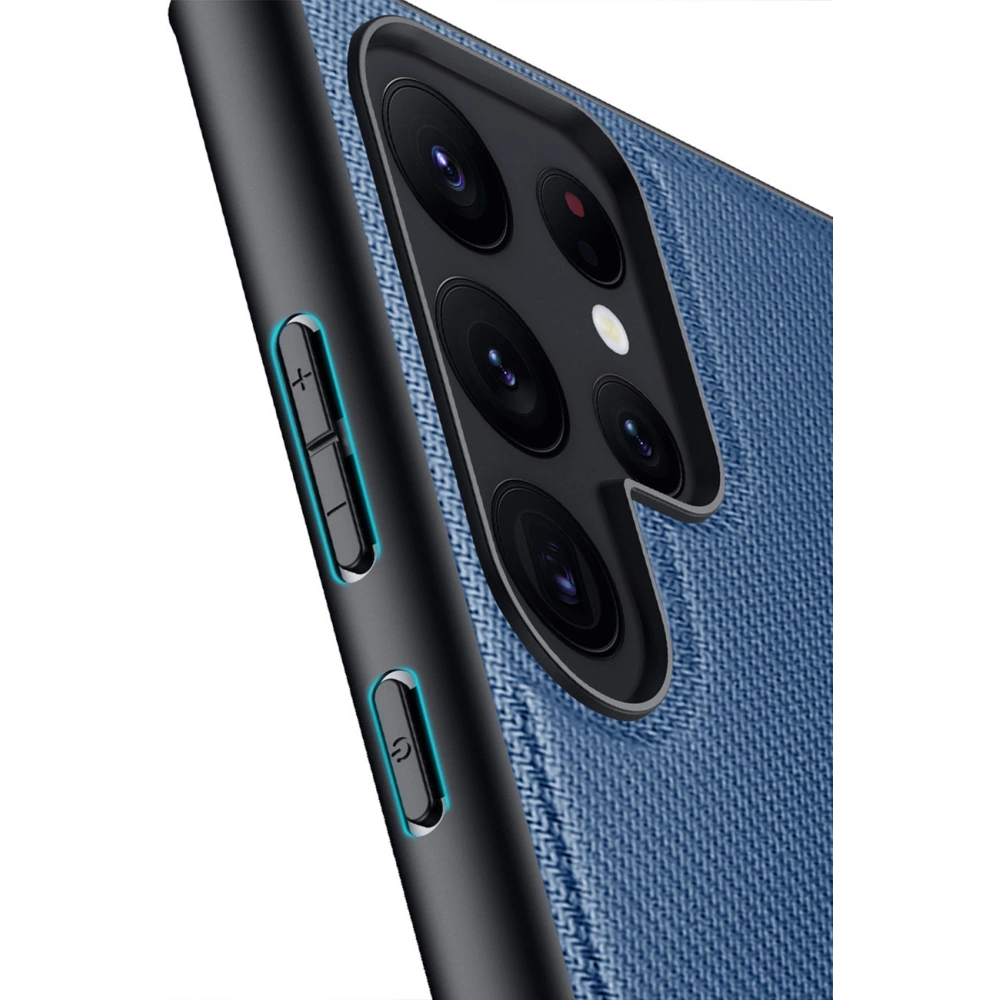 Etui Dux Ducis Fino Samsung Galaxy S23 Ultra niebieskie