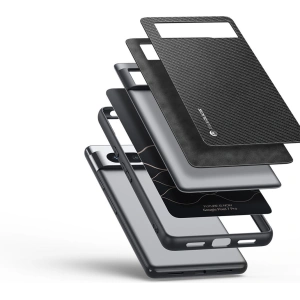 Etui Dux Ducis Fino pentru Google Pixel 7 Pro, negru