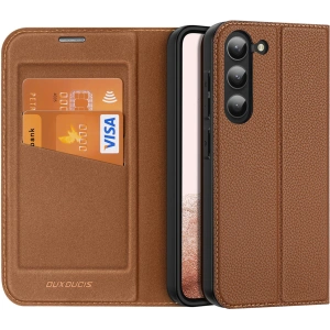 Kup Etui Dux Ducis Skin X2 Samsung Galaxy S23+ Plus brązowe - DDS1510 - {ean13} - Sklep Home Screen