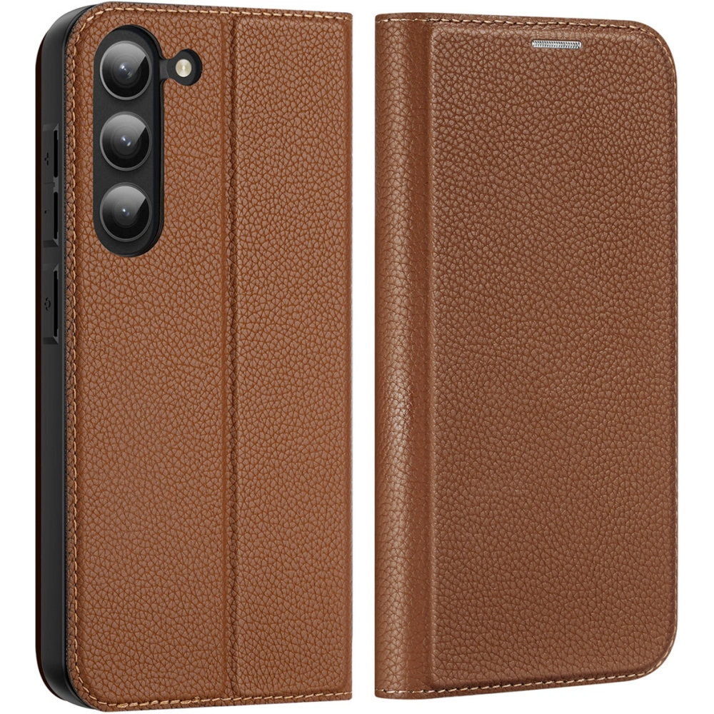 Etui Dux Ducis Skin X2 Samsung Galaxy S23+ Plus brązowe