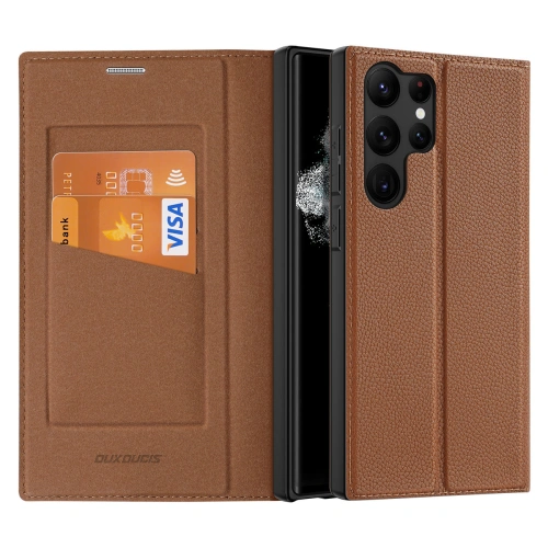 Kup Etui Dux Ducis Skin X2 Samsung Galaxy S23 Ultra brown - DDS1513 - {ean13} - Sklep Home Screen