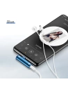 Kup Adapter USAMS AU07 2w1 USB-C/USB-C + Mini-Klinke 3,5mm blau (US-SJ277) - USA821 - {ean13} - Sklep Home Screen