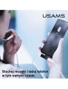 Kup Adapter USAMS AU12 2in1 USB-C + Mini-Klinke 3,5mm schwarz (US-SJ386) - USA822 - {ean13} - Sklep Home Screen