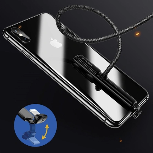 Kup Kabel USAMS Gaming U9 Lightning 1,5m 2A czarny/black (US-SJ278) - USA824 - {ean13} - Sklep Home Screen