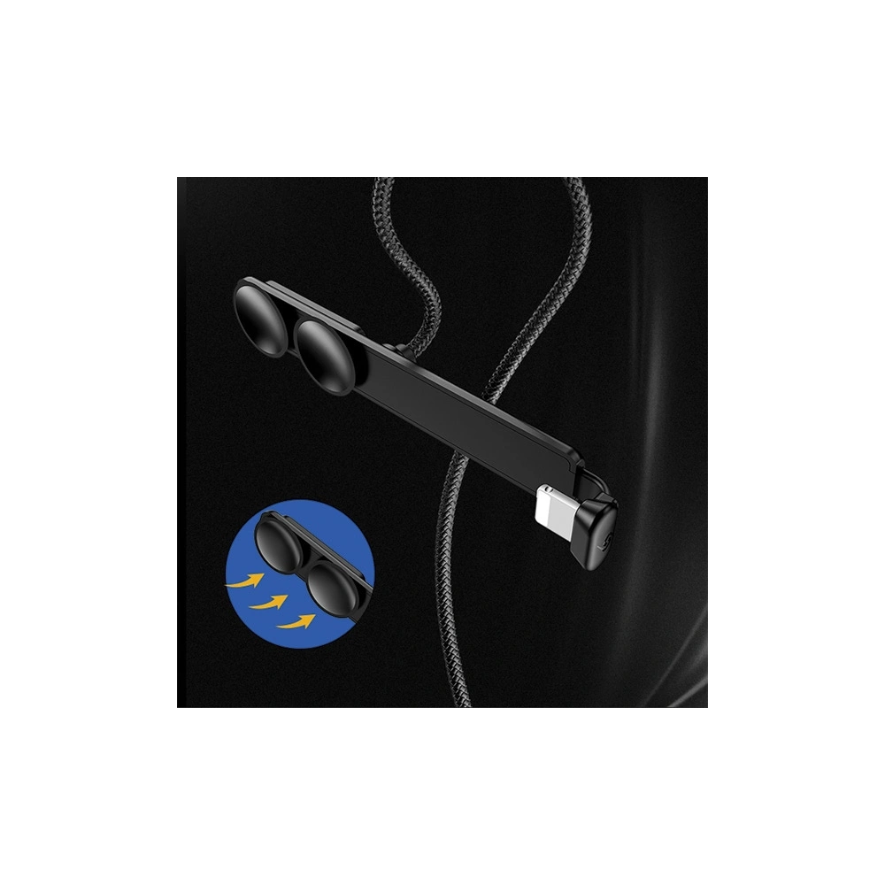 Kabel USAMS Gaming U9 Lightning 1,5m 2A czarny/black (US-SJ278)