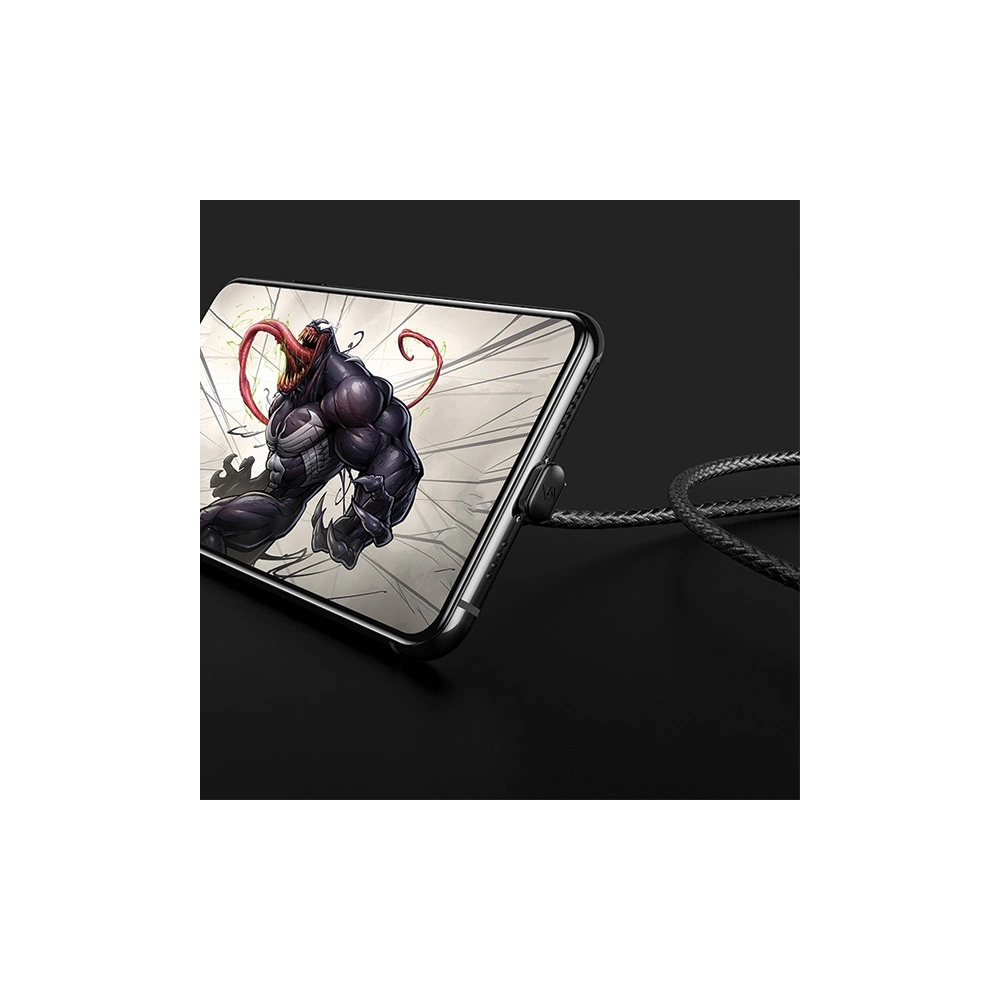 Kabel USAMS Gaming U9 Lightning 1,5m 2A czarny/black (US-SJ278)