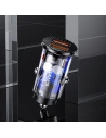 Kup Încărcător auto USAMS 2xUSB C23 36W Încărcare rapidă pentru mașină transparent negru (US-CC122) - USA825 - {ean13} - Sklep Home Screen