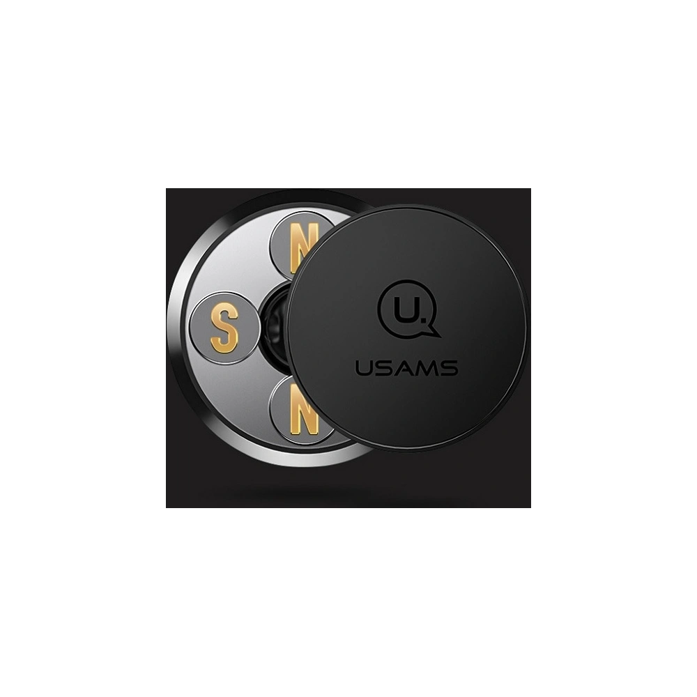 Magnetyczny uchwyt samochodowy USAMS na kokpit czarny/black (US-ZJ023)