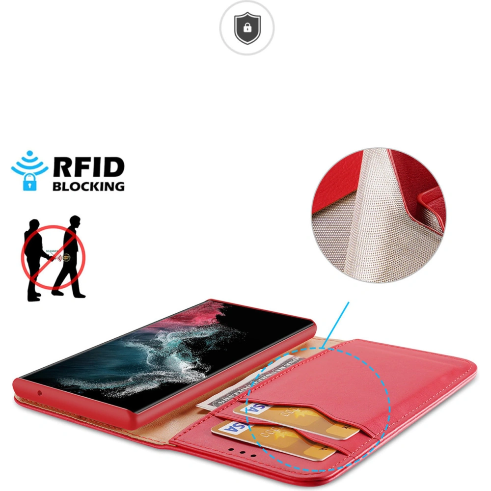 Etui Dux Ducis Hivo Samsung Galaxy S23 Ultra czerwone