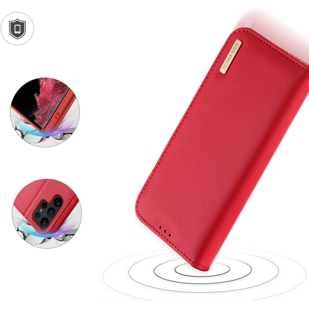 Etui Dux Ducis Hivo Samsung Galaxy S23 Ultra czerwone