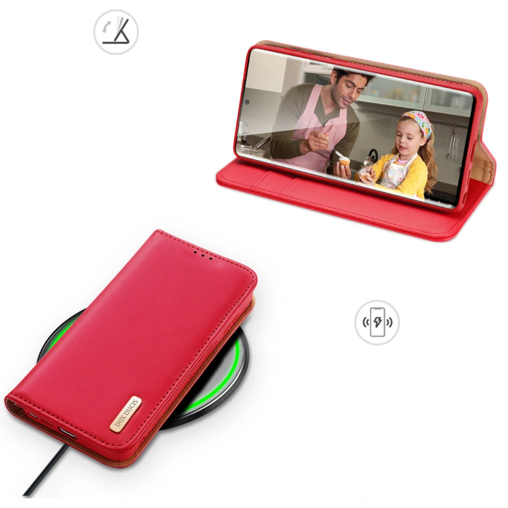 Etui Dux Ducis Hivo Samsung Galaxy S23 Ultra czerwone