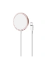 PURO Magnetic Charging Cable USB-C MagSafe 15W (pink)