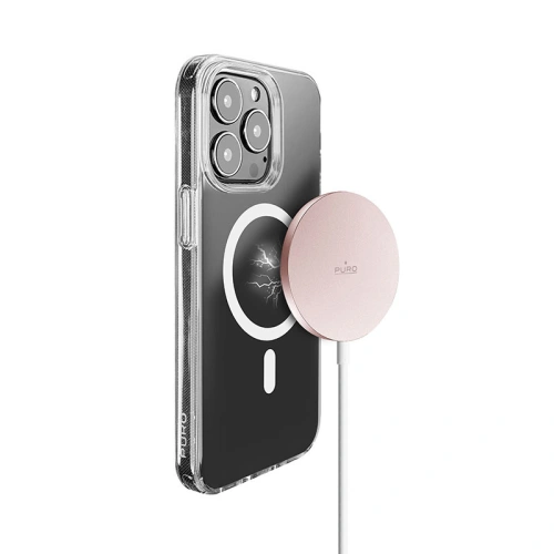 Kup Încărcător wireless PURO Cablu de Încărcare Magnetic USB-C MagSafe 15W (roz) - PUR624 - {ean13} - Sklep Home Screen