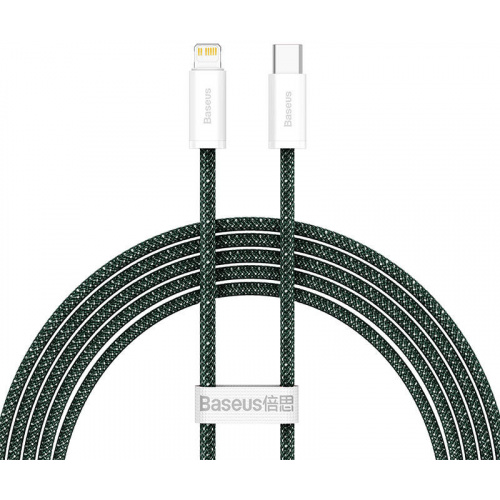 Kup Kabel Baseus Dynamic 2 Series USB-C/Lightning 20W 2m (zielony) - 6932172620905 - BSU3876 - Homescreen.pl