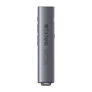 Buy Baseus Orange Dot Multifunctionale remote control for presentation with a red laser pointer gray - BSU3877 - {ean13} - Home Screen Store Europe