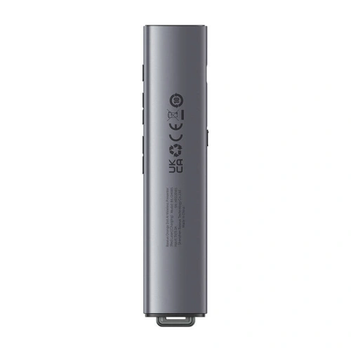 Buy Baseus Orange Dot Multifunctionale remote control for presentation with a red laser pointer gray - BSU3877 - {ean13} - Home Screen Store Europe