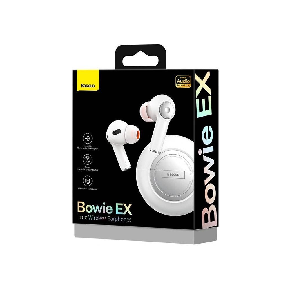 Słuchawki TWS Baseus Bowie EX (białe)